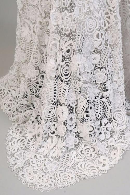 Платья начала ХХ века из ирландского кружева. 06