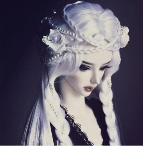 Невероятной красоты парики для кукол БЖД от: Amadizstudio. 04