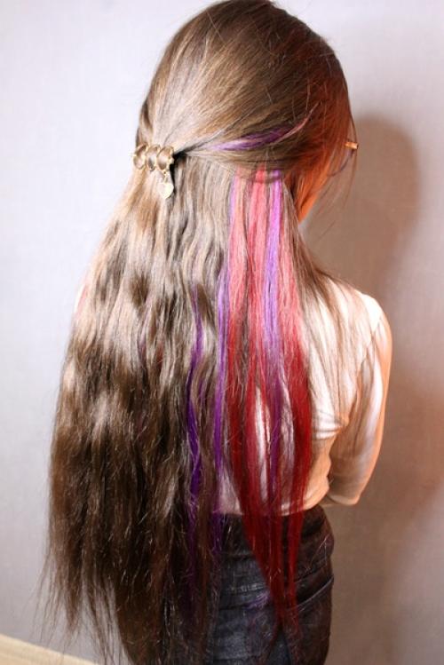 Афронаращивание цветного ряда для Даши. 01