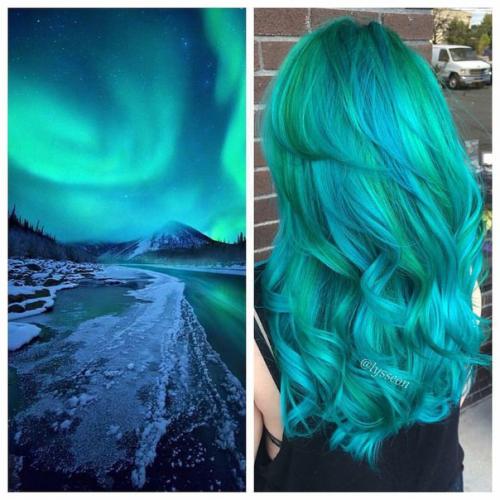 Новый модный тренд Galaxy Hair. 2015 -. 02