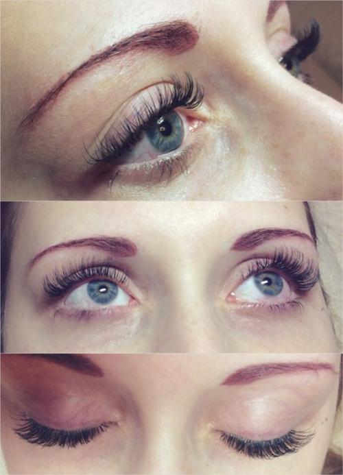 Свадебный, вечерний макияж, а также свадебные, вечерние прически, наращивание ресничек. 03