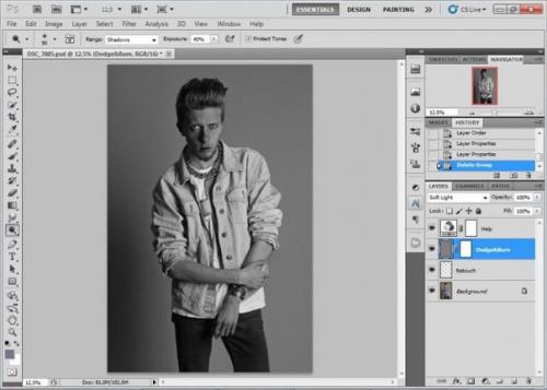 Ретушь студийного портрета. 01 Ретушь студийного портрета. 01