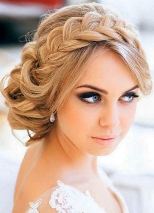Варианты свадебных причесок на длинные волосы. 05