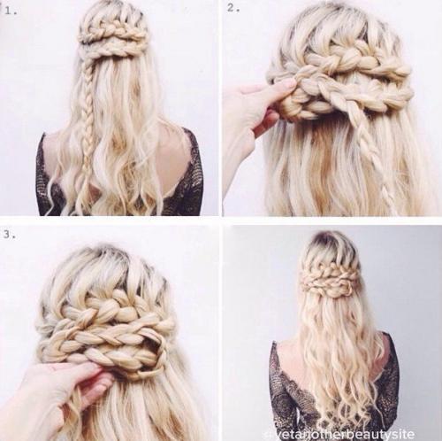 Уроки причесок на каждый день. 01