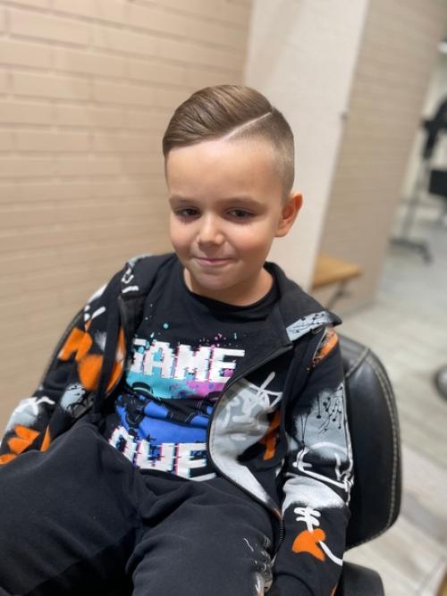 А сын сможет сам укладывать новую прическу? 02