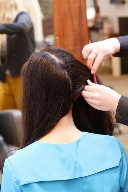 Пошаговый урок простой и красивой прически? 03