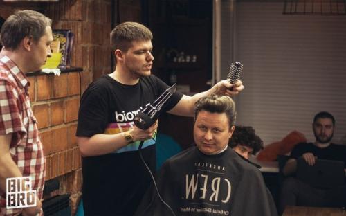 Мужские прически помпадур. Мужская стрижка "Помпадур".