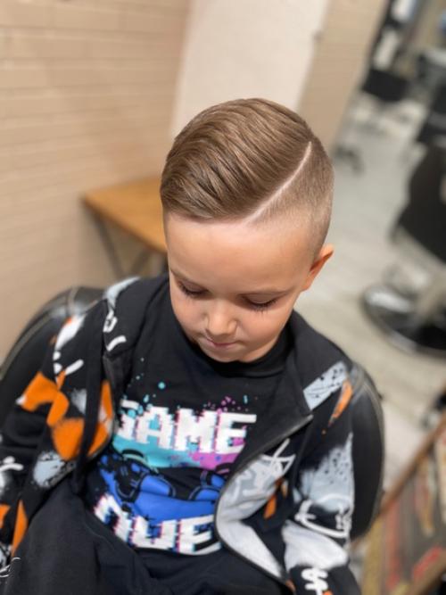 А сын сможет сам укладывать новую прическу? 01