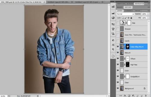 Ретушь студийного портрета. 09 Ретушь студийного портрета. 09