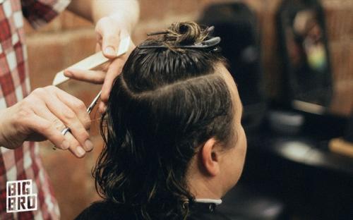 Мужские прически помпадур. Мужская стрижка "Помпадур".