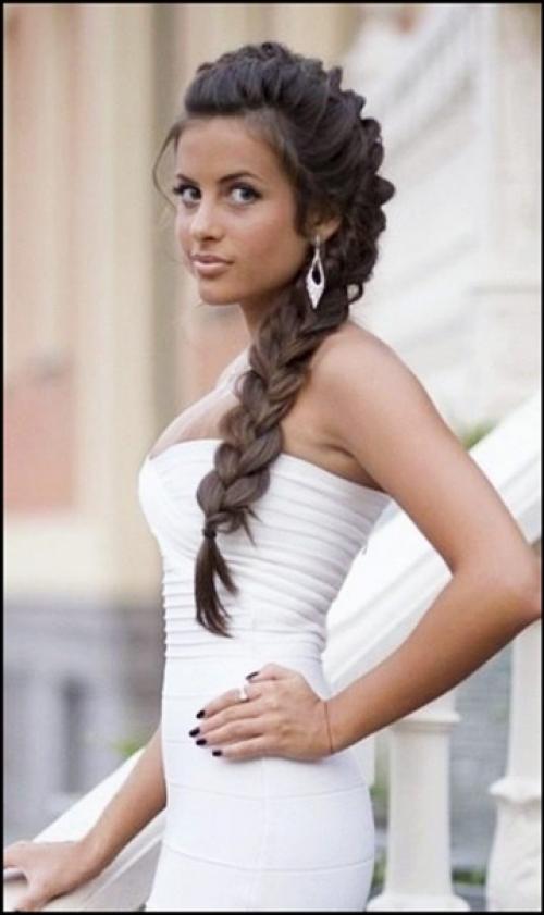 Варианты свадебных причесок на длинные волосы. 02