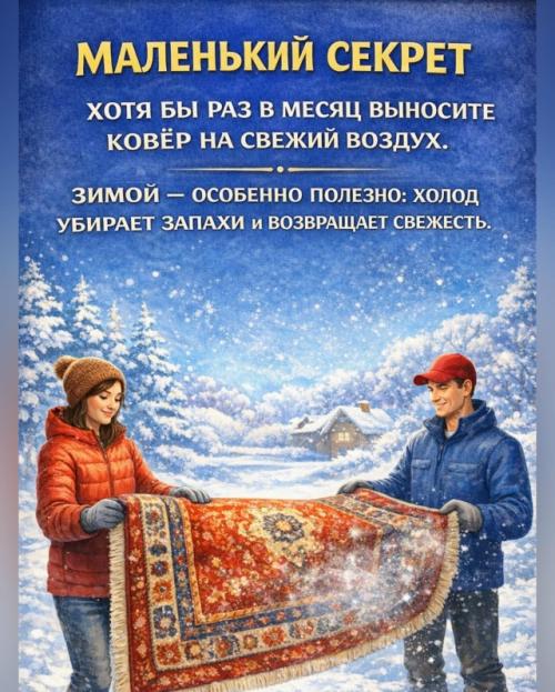 Ковёр быстро впитывает пыль и запахи - даже если выглядит чистым. 04