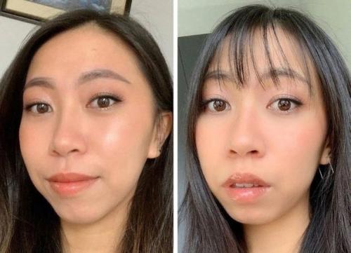 Не всем девушкам идет челка, но каждая хоть раз в жизни ее отрезала! 03