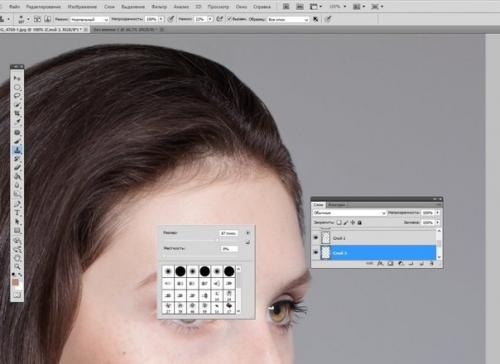 Ретушь волос.  Ретушь волос имеет огромное значение в Beauty и Fashion съемке, поскольку каждая деталь должна быть идеальна. 05