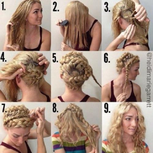 7 простых и быстрых способов сделать кудрявые локоны без вреда для волос. 04