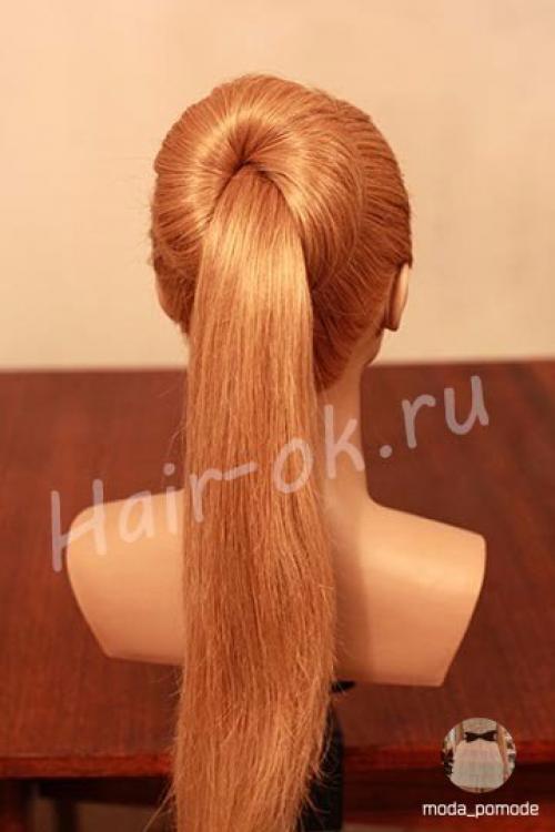 Шикарная прическа с резиночками? 04
