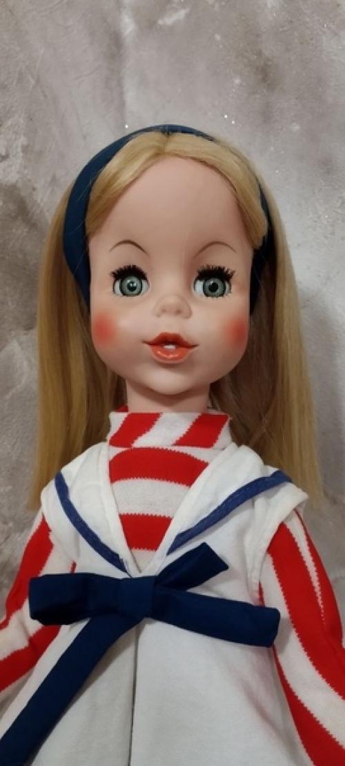 Eegee Puppetrina все таки одна из стильных кукол сша, 1963 года выпуска и 22 дюйма. 04