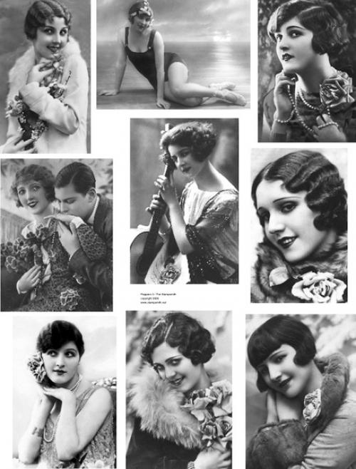 Модные причёски 1920-х годов. 03