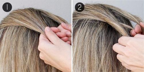 Вывернутая коса - рыбка? 01