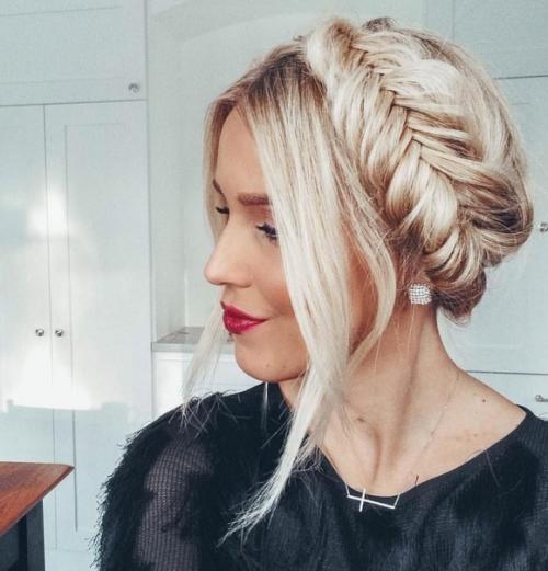 Женские прически на новый год 2023. 09