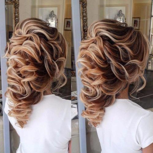 Обалденные прически с крупными локонами! 01
