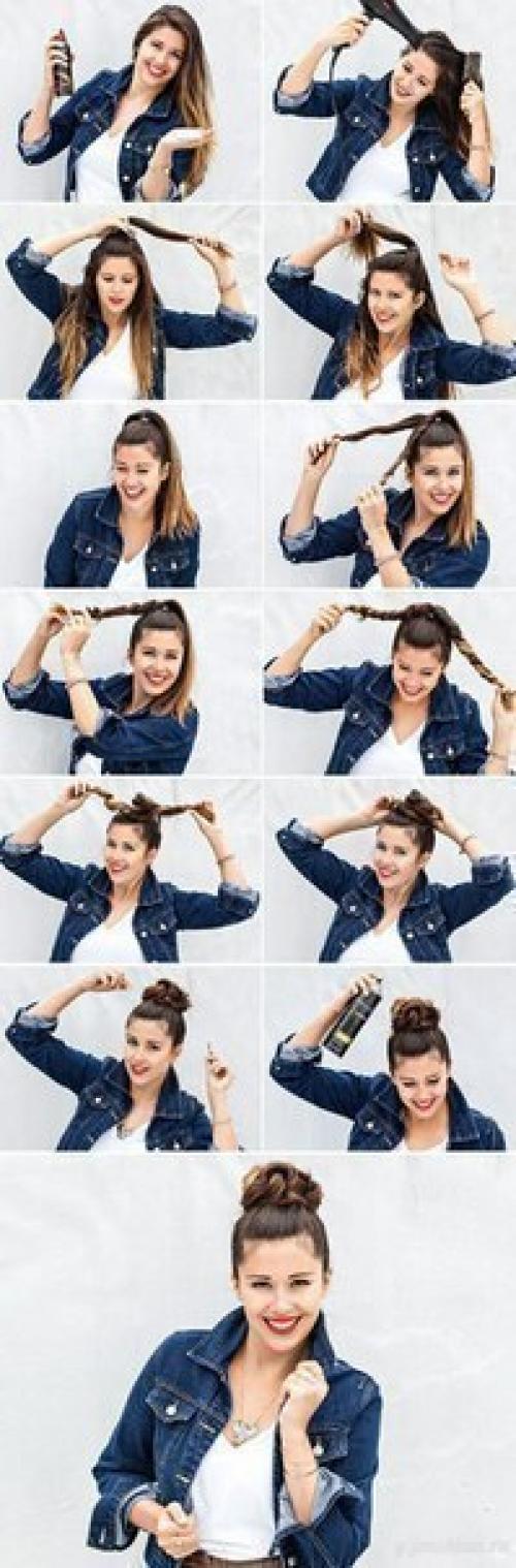 Уроки по созданию причесок. 03