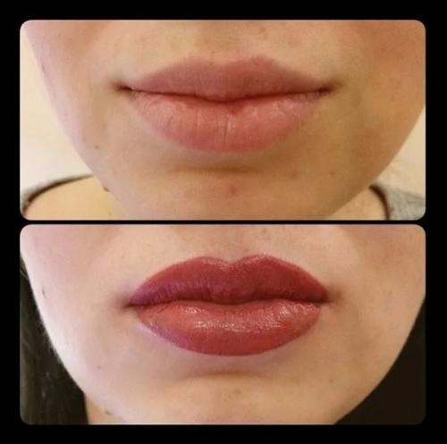 Неудачный татуаж губ: жуткие примеров с фотографиями после процедуры. 02