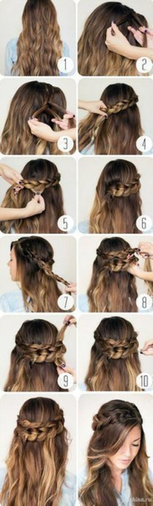 Уроки по созданию причесок. 01