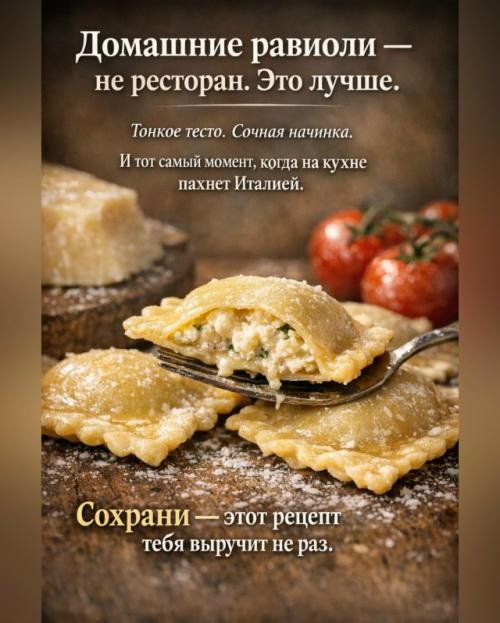 Домашние равиоли - это не про 