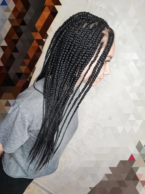 Классические косы, пожалуй самая лучшая причёска на все времена. 02