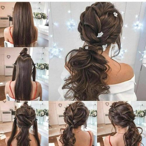 Пошаговые уроки вечерних причесок. 03