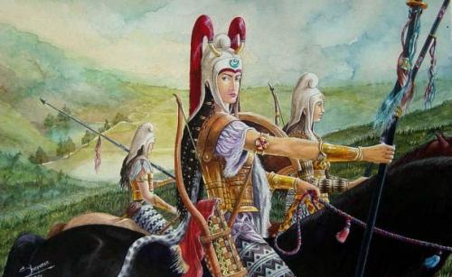 Наследие сарматов.  На протяжении столетий считали, что сарматы были предками славян. 01