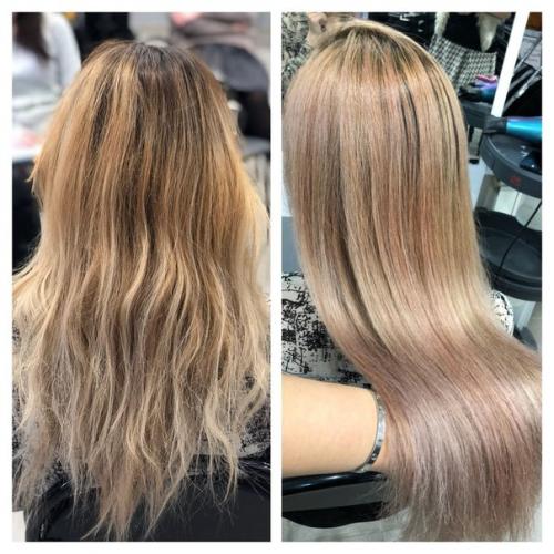 Милые девушки предлагаю вам модные окрашивания волос по очень низким? 05