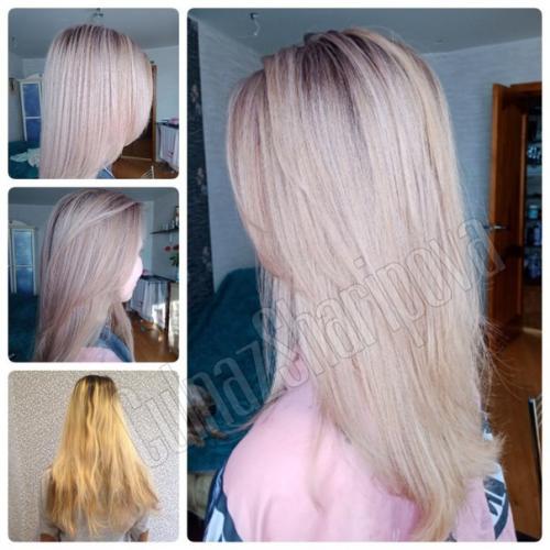 Милые девушки предлагаю вам модные окрашивания волос по очень низким? 07