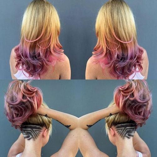 Скрытая красота: девушки выбривают узоры на затылке и это дико круто. 08