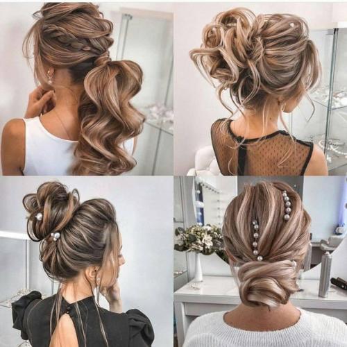 Пошаговые уроки вечерних причесок. 04