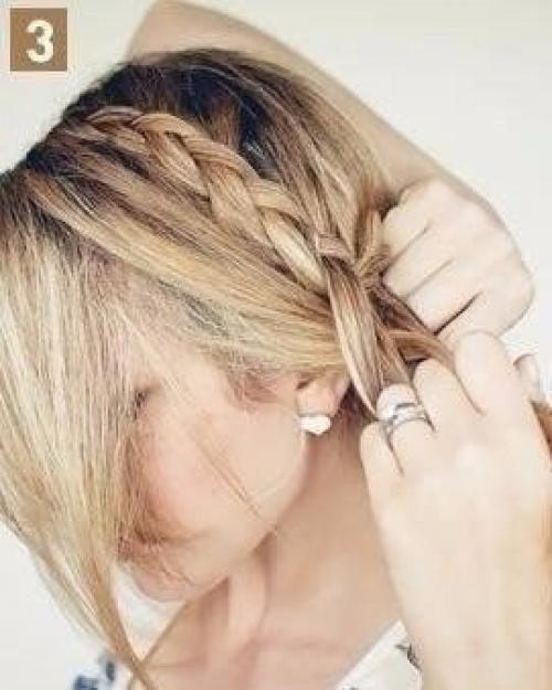 Оригинальная и красивая прическа. 05