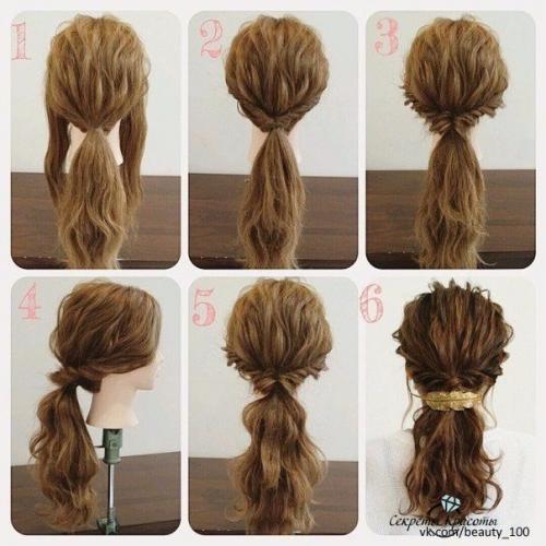Фото - уроки создания различных красивых причесок! 06