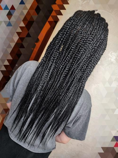 Классические косы, пожалуй самая лучшая причёска на все времена. 01