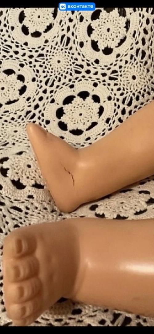 Uneeda Baby Dollikin Doll Posable Multi - Jointed Baby Doll 21 дюйм, начало 60 х. 06