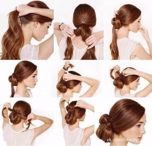 Фото - уроки создания различных красивых причесок! 04