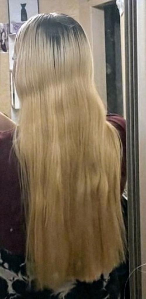 Длинные светлые волосы всегда эталоном женственности и красоты считались. 02 Длинные светлые волосы всегда эталоном женственности и красоты считались. 02