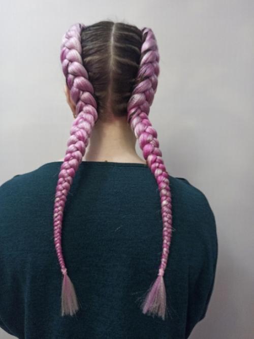 Заплести боксерские косы в конце рабочей недели - отличная идея! 03