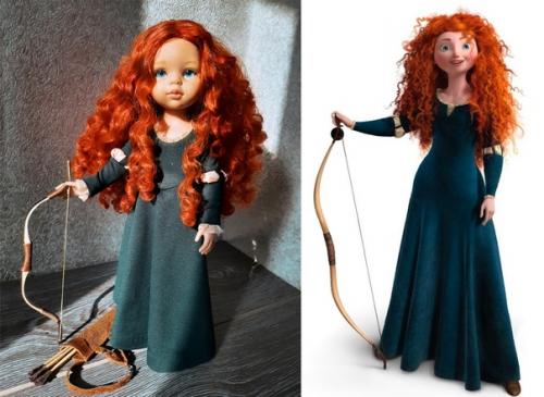 …. Как только увидела маргу в анонсе, то сразу знала, что это мерида из м. ф. Храброе Сердце (не я одна сразу увидела сходство. 05