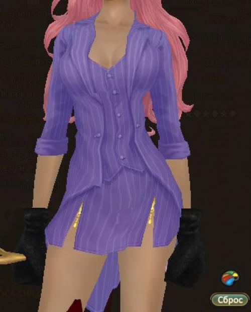 Очень короткий обзор на женский стиль через примерку, у меня пока его нет: D. 01