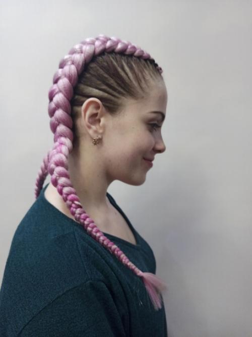 Заплести боксерские косы в конце рабочей недели - отличная идея! 02