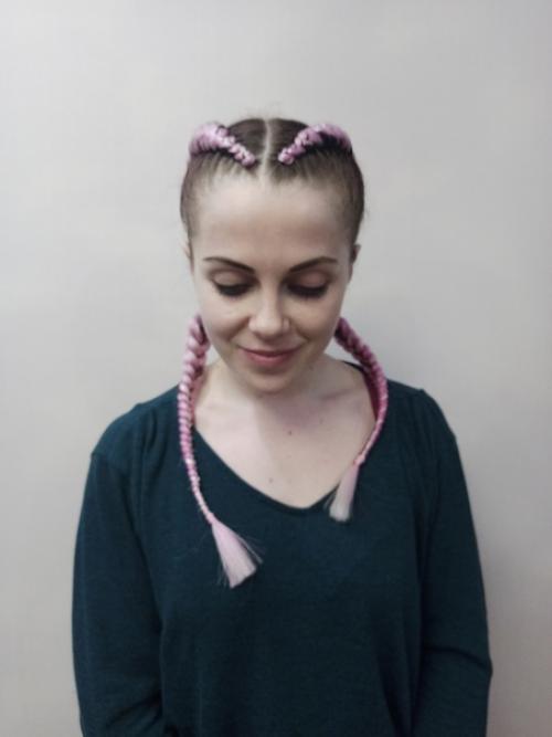 Заплести боксерские косы в конце рабочей недели - отличная идея! 01