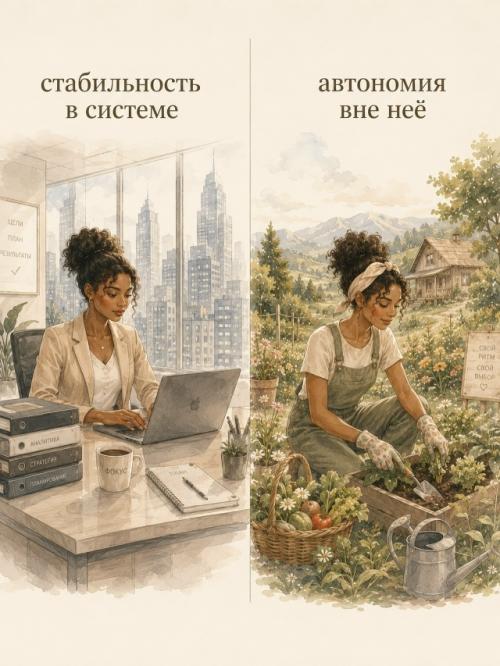 Иногда настоящее счастье - не в гонке за большим, а в возможности жить медленнее. 02