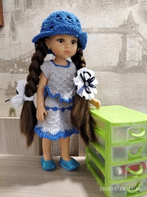 Жила - была у меня одна кукла - дочка Настя. 02