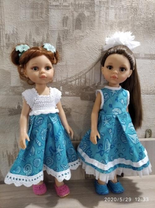 Жила - была у меня одна кукла - дочка Настя. 07